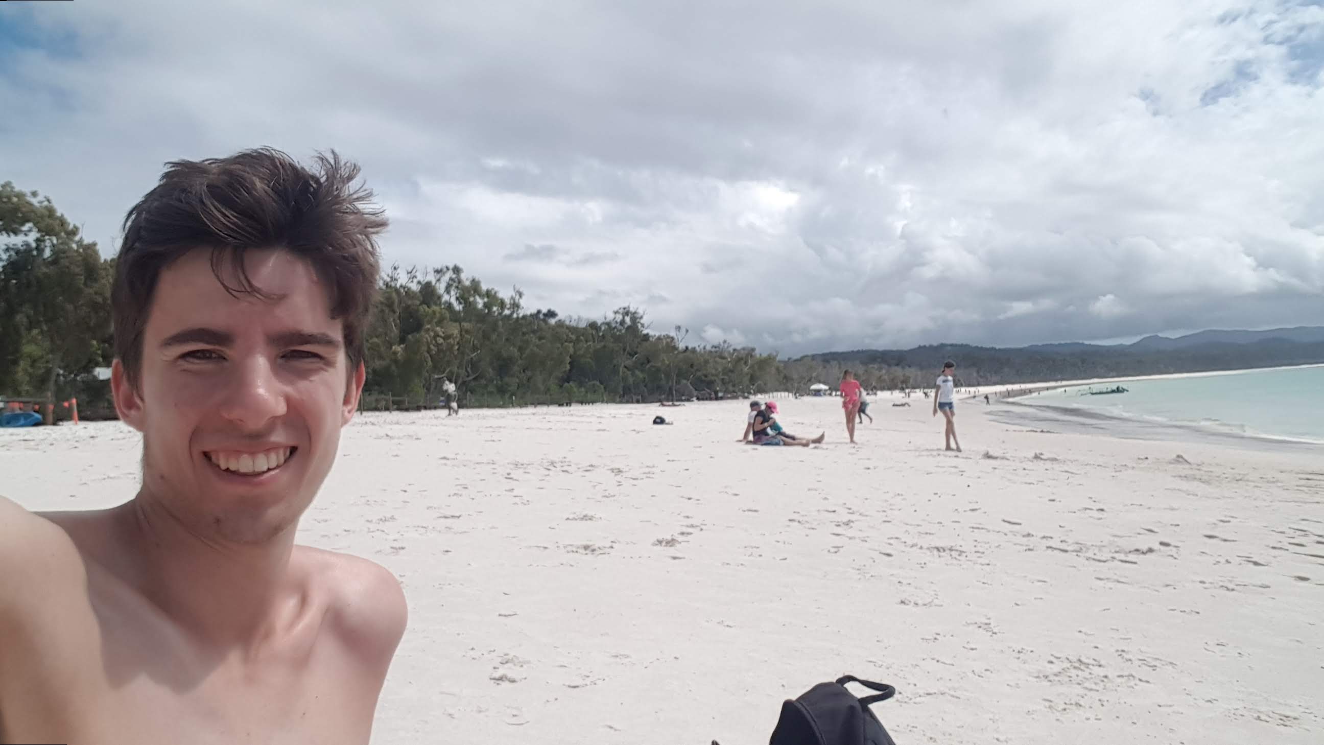 7 mile beach in the Whitsundays